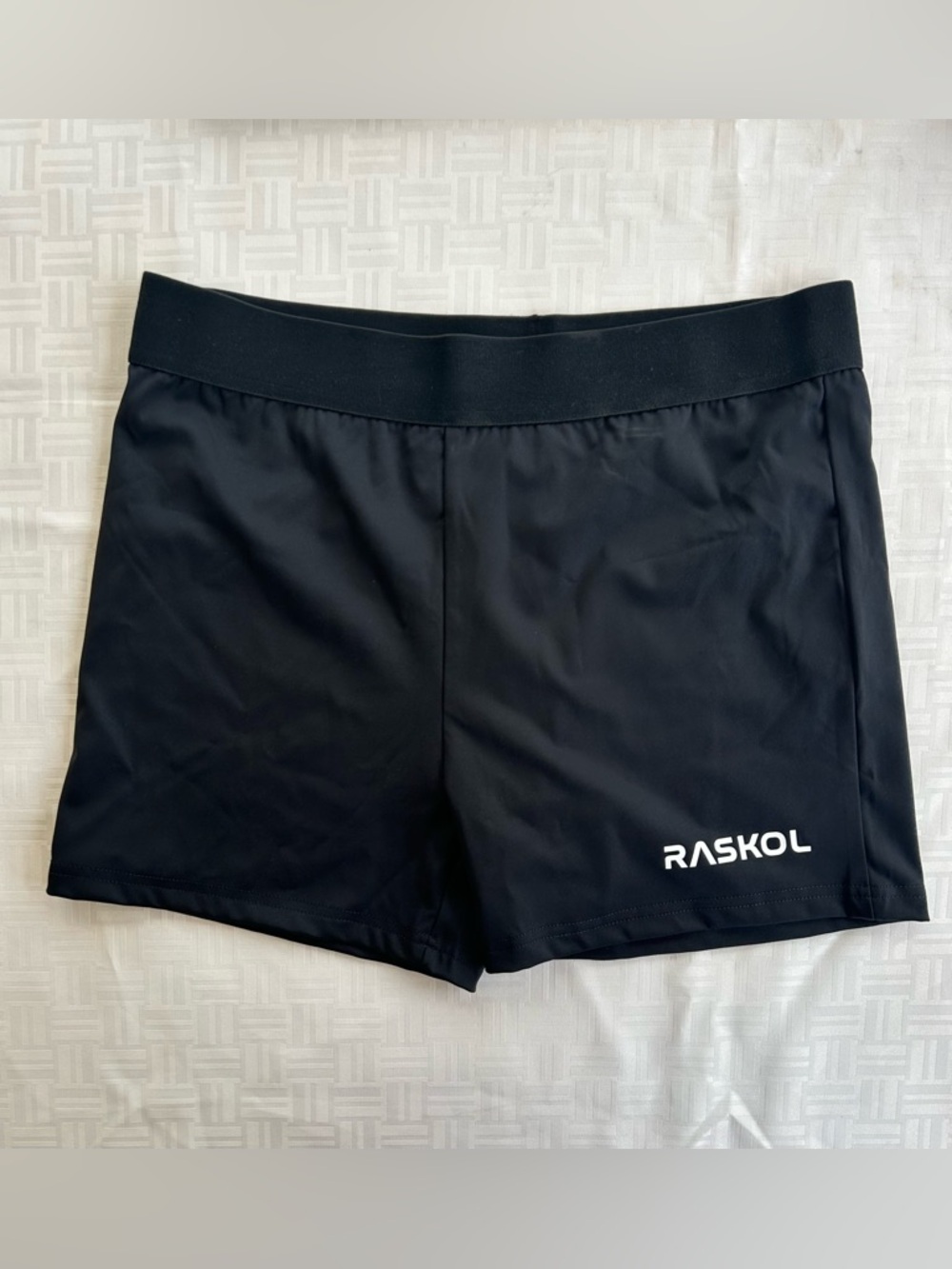 Raskol Men's Athletic Shorts in Black